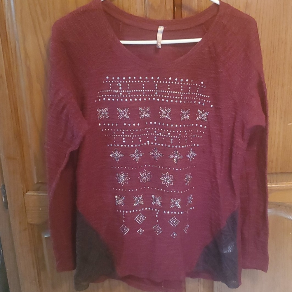 Vanity snowflake sweater